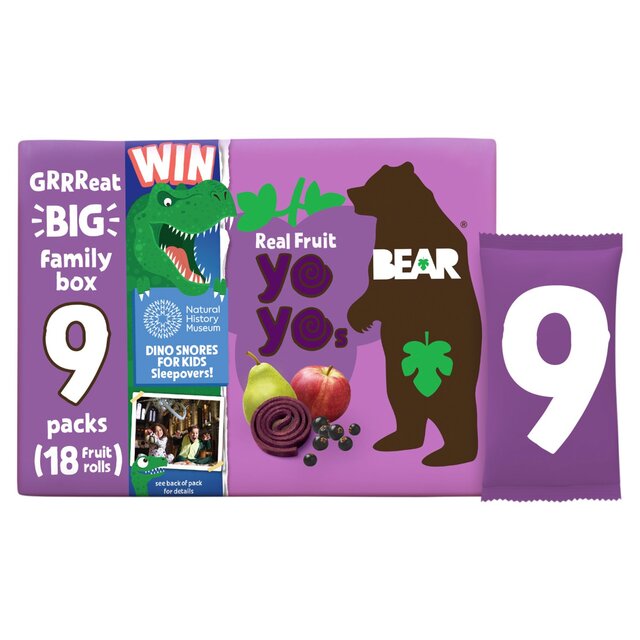 BEAR Fruit Yoyos Blackcurrant Family Pack