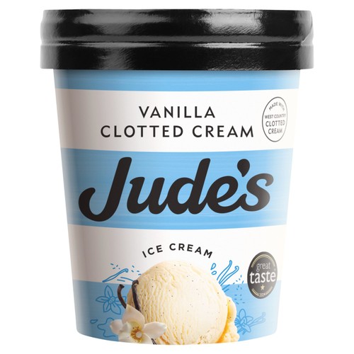 Jude's Vanilla Clotted Cream Ice Cream thumbnail 3