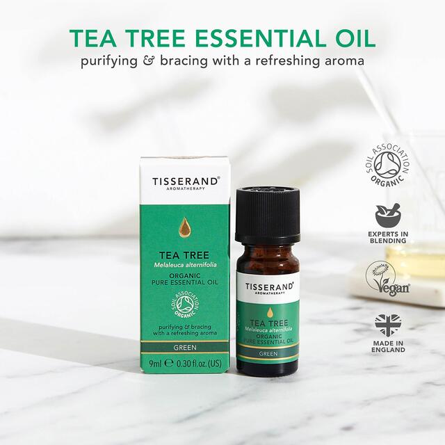 Tisserand Tea Tree Organic Pure Essential Oil thumbnail 3