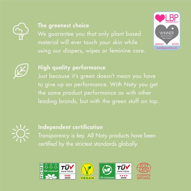 Naty Eco Wipes with Aloe Vera thumbnail 3