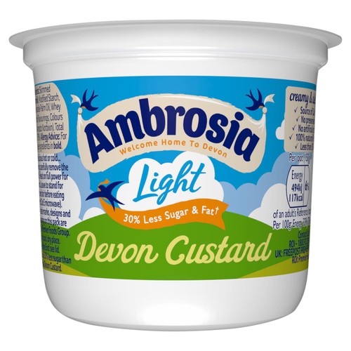 Ambrosia Low Fat Custard Dessert Snack Pot thumbnail 2
