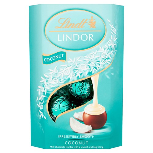 Lindt Lindor Coconut Chocolate Truffles Box thumbnail 3