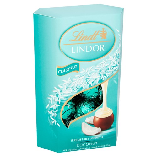 Lindt Lindor Coconut Chocolate Truffles Box thumbnail 4