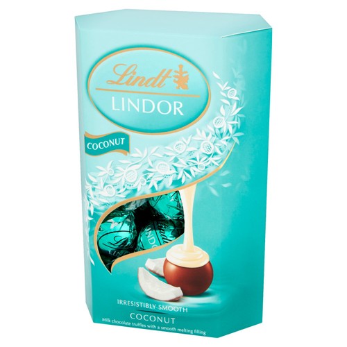 Lindt Lindor Coconut Chocolate Truffles Box thumbnail 5