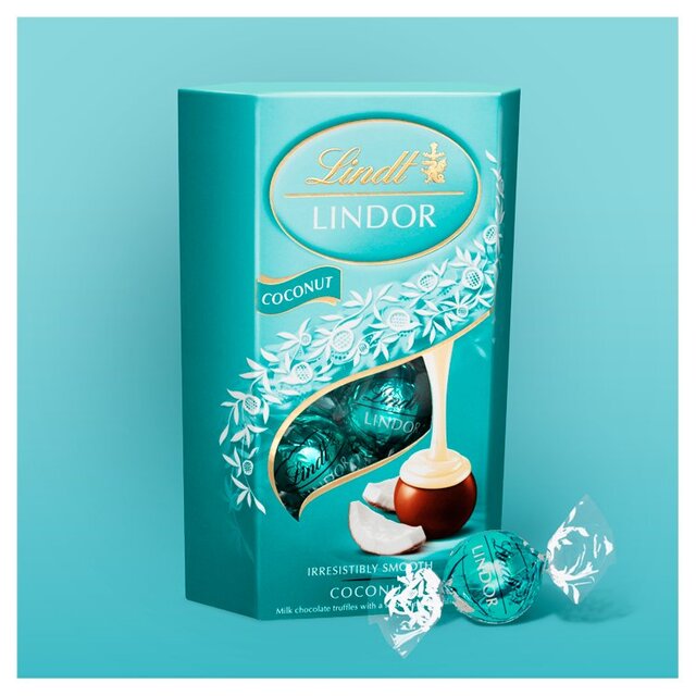 Lindt Lindor Coconut Chocolate Truffles thumbnail 6