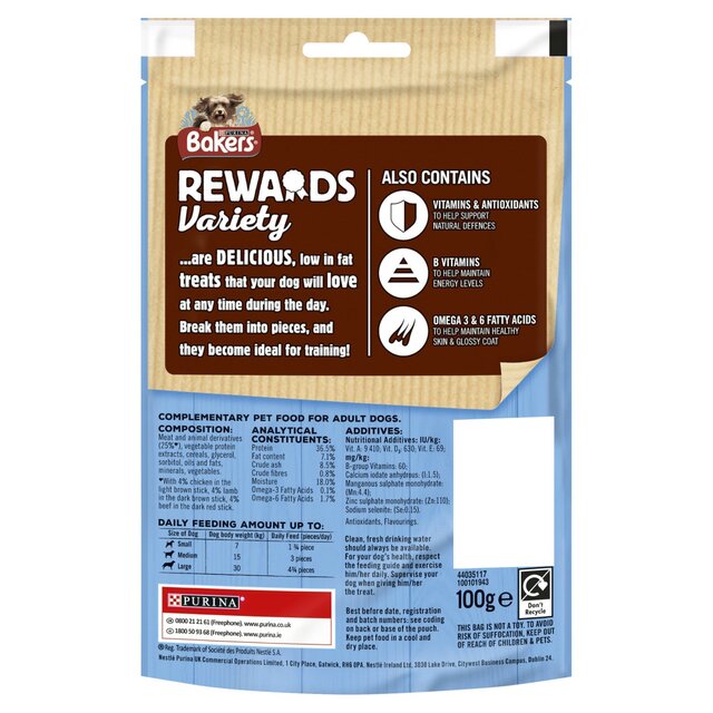 Bakers Rewards Dog Treat Mixed Variety thumbnail 2