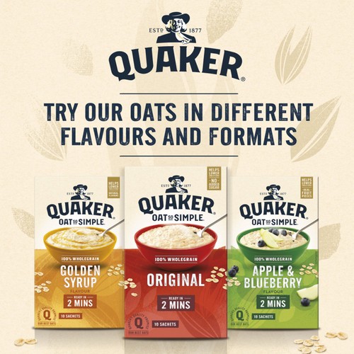 Quaker Oat So Simple Variety Pack Porridge Sachets Cereal thumbnail 3