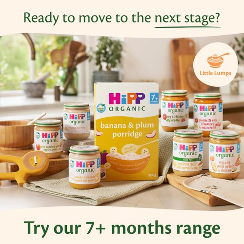 HiPP Organic Carrots, Peas & Cauliflower Baby Food Jar 6+months thumbnail 3
