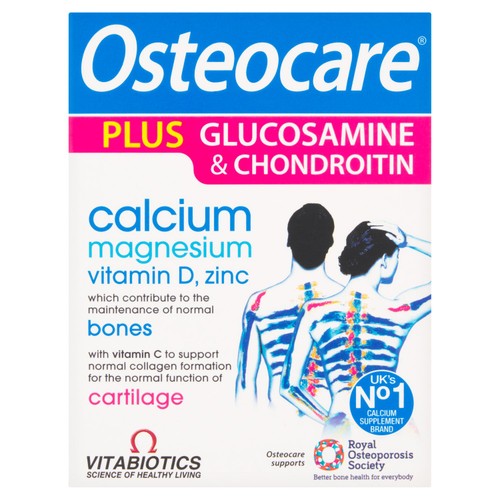 Vitabiotics Osteocare Plus Glucosamine & Chondroitin Tablets