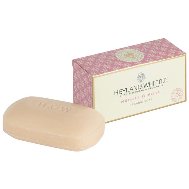 Heyland & Whittle Organic Soap Bar, Neroli & Rose