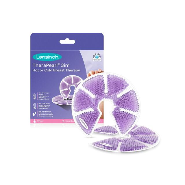 Lansinoh TheraPearl 3-in-1 Breast Therapy Packs