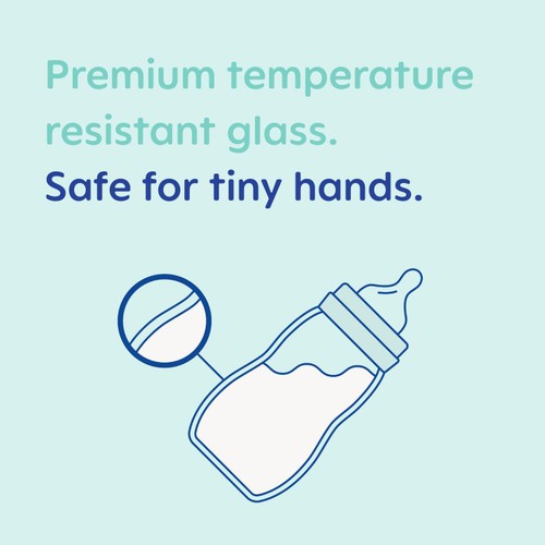 MAM Feel Good Glass Bottle 170ml  Unisex thumbnail 4