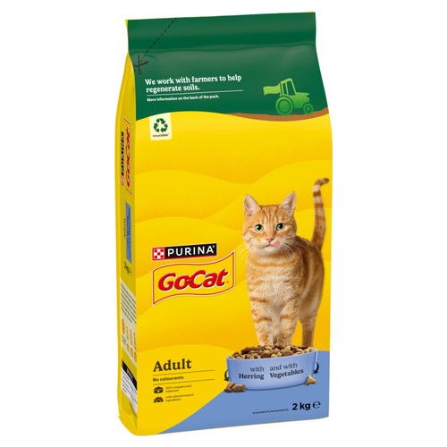 Go-Cat Herring with Vegetables Dry Cat Food thumbnail 2