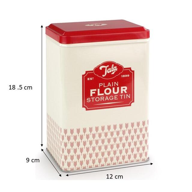 Tala Plain Flour Storage Tin (18.7 x 8.5 x12cm) thumbnail 2