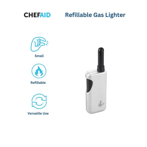 Chef Aid Refillable Gas Lighter Small thumbnail 3