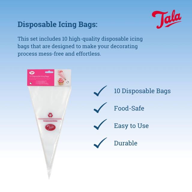 Tala 10 Disposable Recyclable Icing Bags thumbnail 4