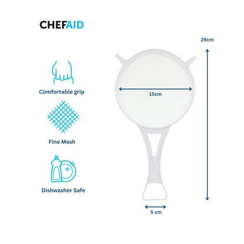 Chef Aid Plastic Sieve 15cm thumbnail 2