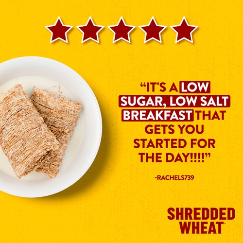 Shredded Wheat Original Breakfast Cereal 16 Biscuits thumbnail 8