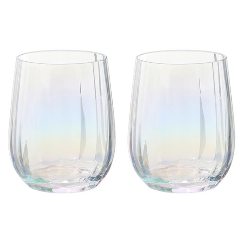 Anton Studio Designs, Palazzo Tumblers, Set of 2, 400ml, Lustre