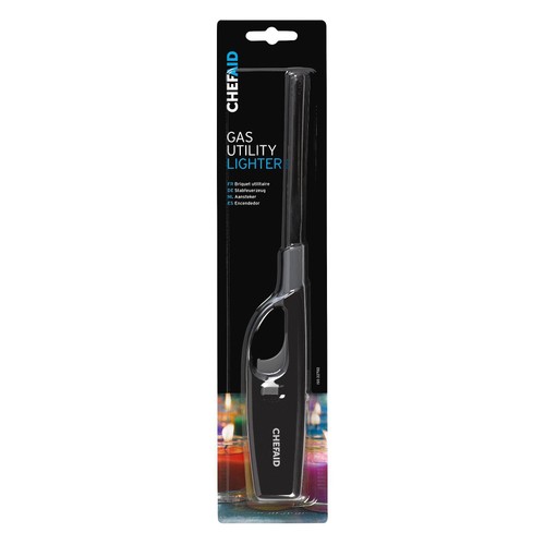 Chef Aid Long Reach Refillable Gas Lighter, White