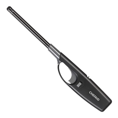 Chef Aid Long Reach Refillable Gas Lighter, White thumbnail 2
