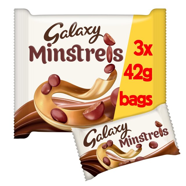 Galaxy Minstrels Milk Chocolate Buttons Bag