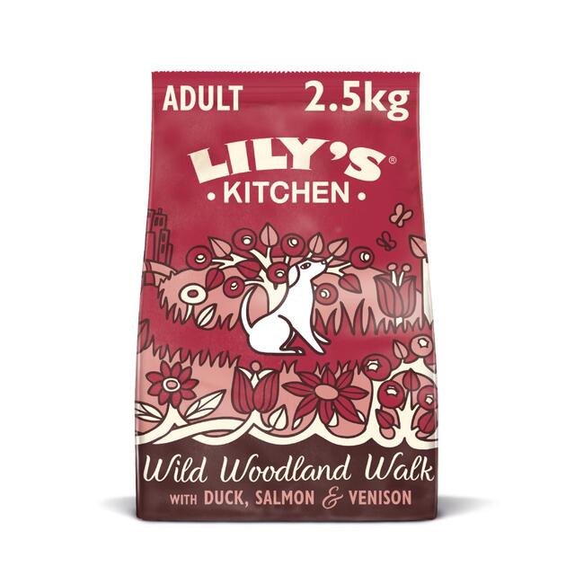 Lily's Kitchen Dog Duck Salmon & Venison Wild Woodland Walk Adult Dry Food