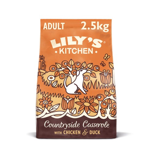 Lily's Kitchen Dog Chicken & Duck Countryside Casserole Adult Dry Food