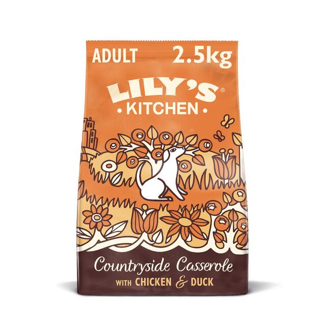 Lily's Kitchen Dog Chicken & Duck Countryside Casserole Adult Dry Food