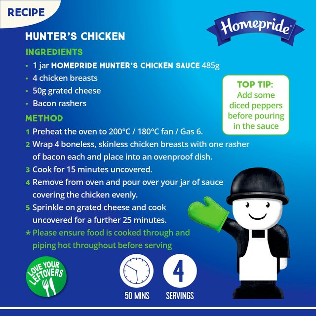 Homepride Hunters Chicken Cooking Sauce thumbnail 3