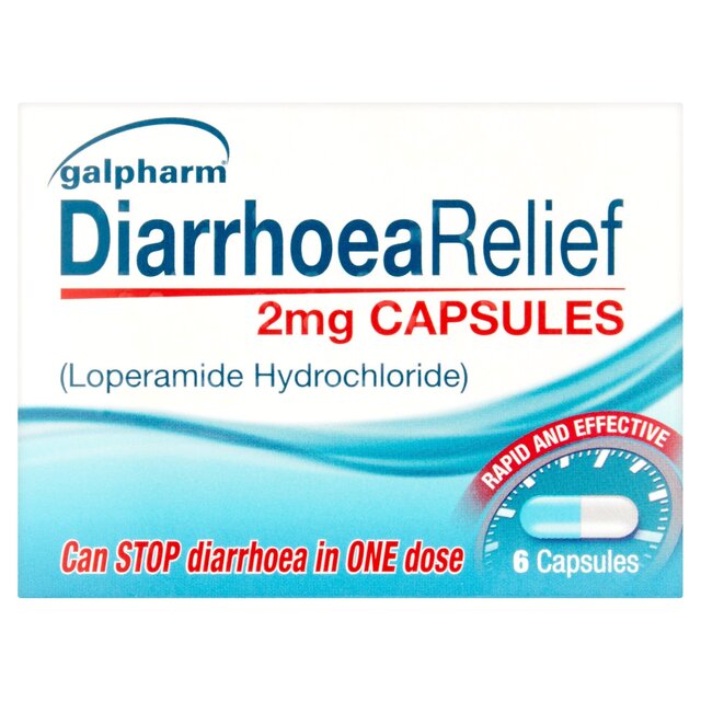 Galpharm Diarrhoea Relief 2mg Capsules