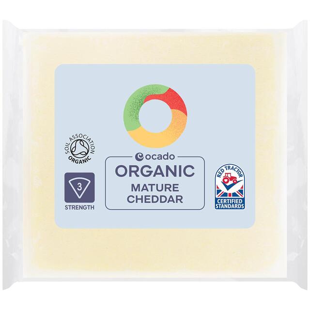 Ocado Organic Mature Cheddar