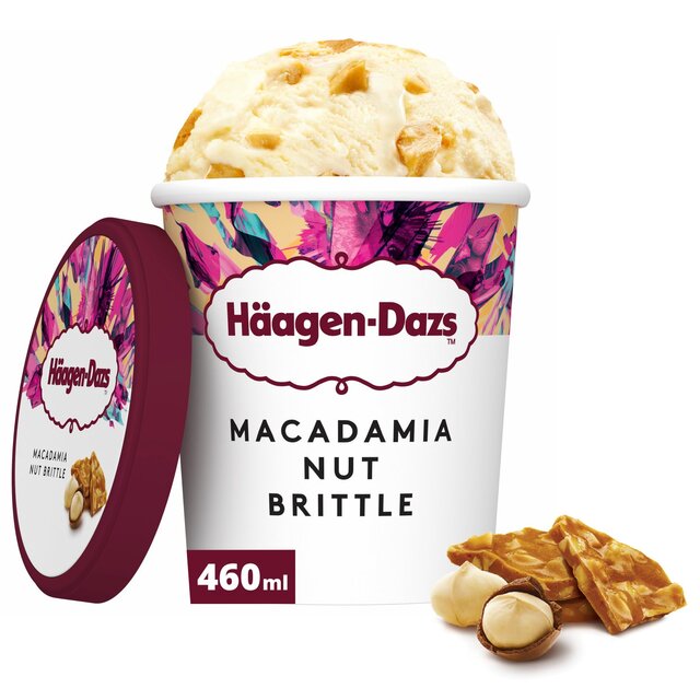 Haagen-Dazs Macadamia Nut Brittle Ice Cream