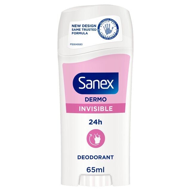 Sanex Dermo Invisible Deodorant Stick 24h Alcohol Free