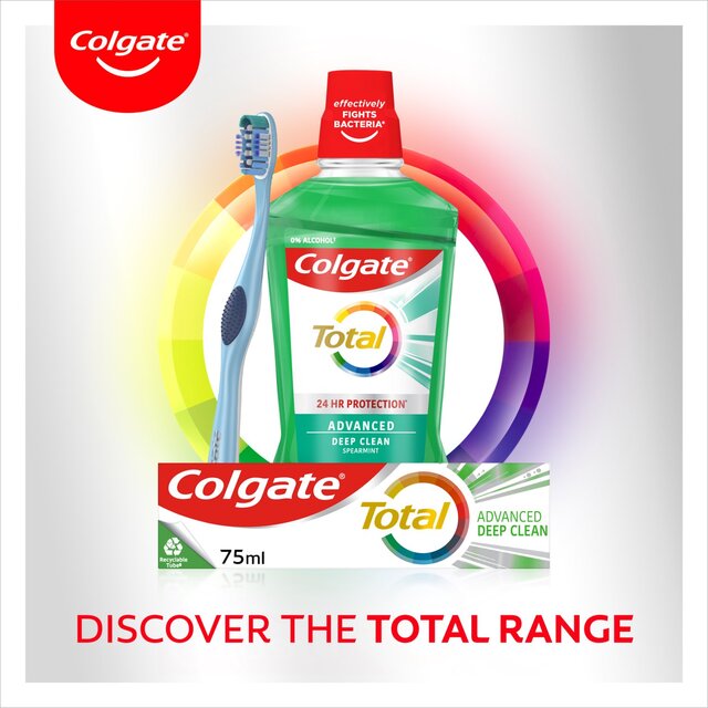 Colgate Total Advanced Deep Clean Mouthwash Alcohol Free thumbnail 5