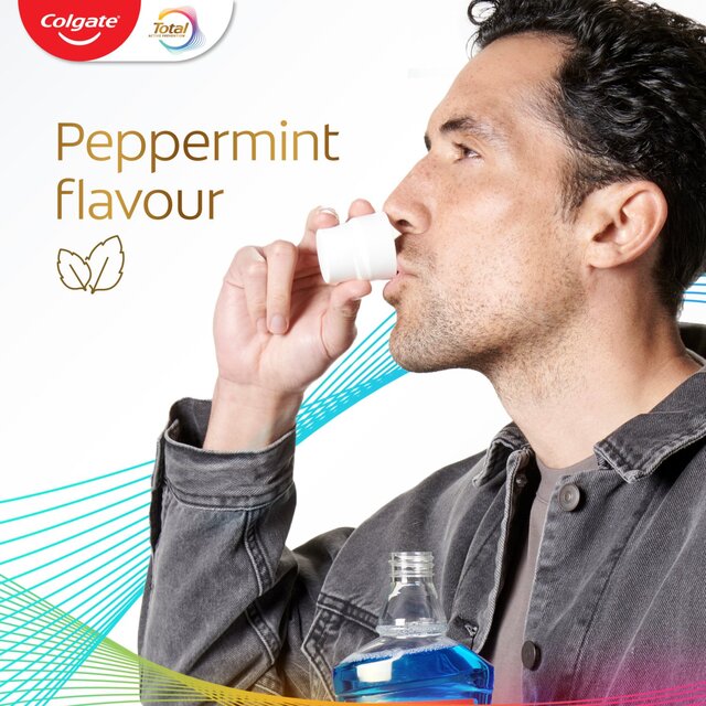 Colgate Total Advanced Plaque Protect Peppermint Mouthwash Alcohol Free thumbnail 6