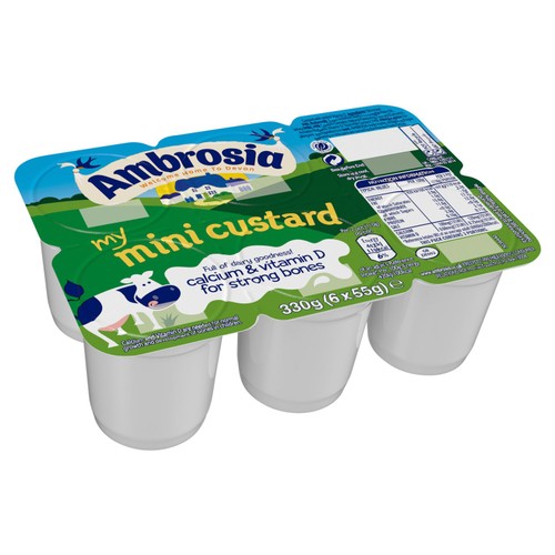 Ambrosia Mini Custard Dessert Snack Pots thumbnail 3