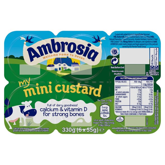 Ambrosia My Mini Custard Pots thumbnail 2