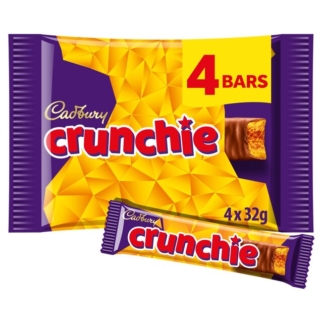 Cadbury Crunchie Chocolate Bar Multipack