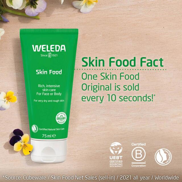 Weleda Skin Food Moisturiser Face and Body Natural Organic Dry Skin, Primer thumbnail 2