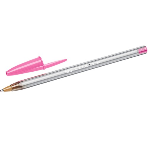 BIC Cristal Fun Assorted Ballpoint Pens Pouch of 4 thumbnail 2