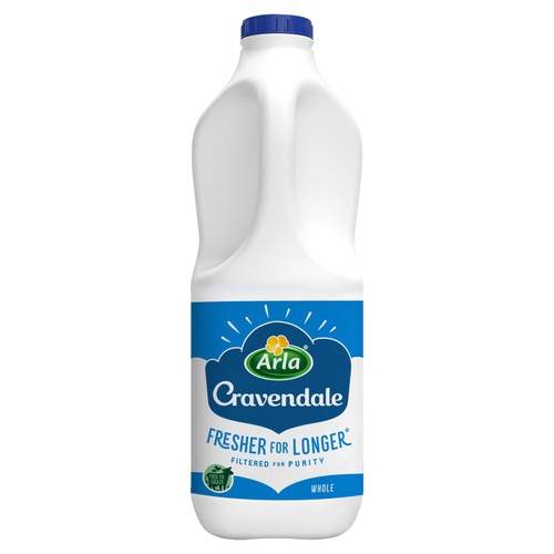 Cravendale Filtered Fresh Whole Milk Fresher for Longer thumbnail 2