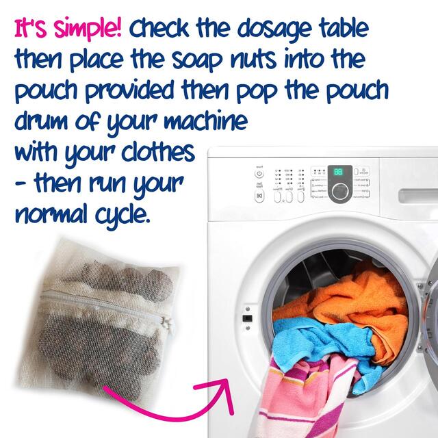 Ecozone Organic Soap Nuts 100 Washes thumbnail 2