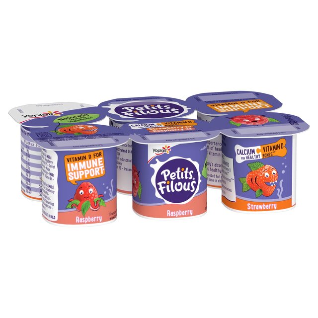Petits Filous Kids Strawberry & Raspberry Fromage Frais thumbnail 3