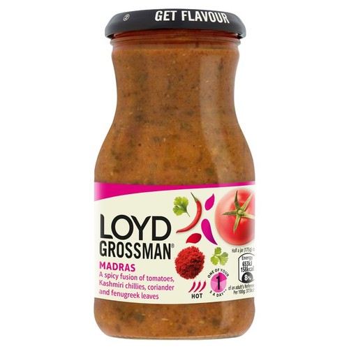 Loyd Grossman Madras Indian Curry Sauce thumbnail 2