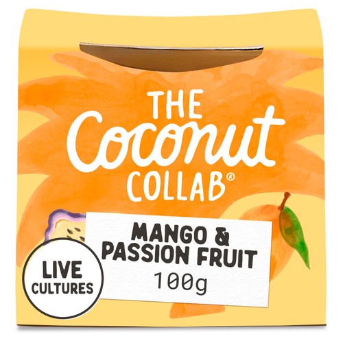 The Coconut Collab Mango & Passionfruit Coconut Yoghurt