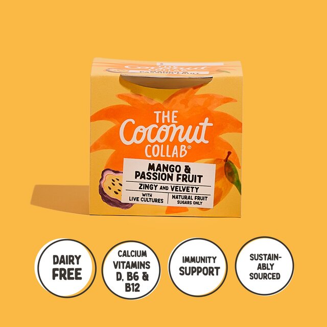 The Coconut Collab Mango & Passionfruit Coconut Yoghurt thumbnail 3
