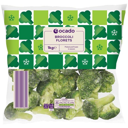Ocado Frozen Broccoli Florets thumbnail 2
