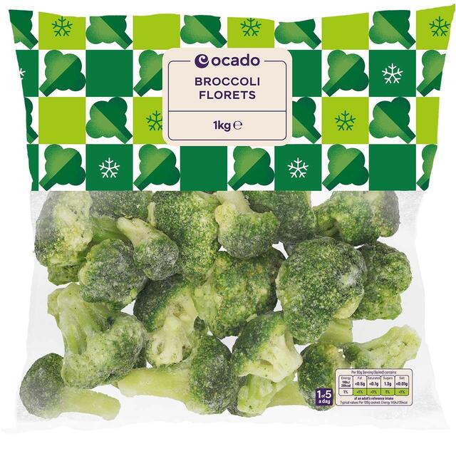 Ocado Frozen Broccoli Florets thumbnail 2