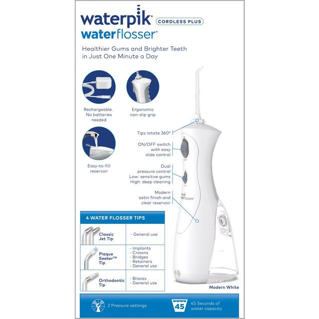 Waterpik Cordless Flosser WP-450UK thumbnail 3